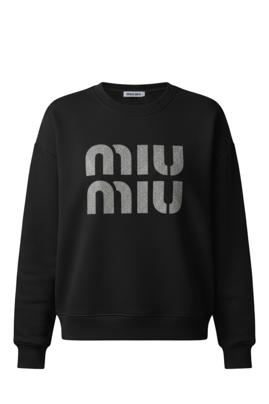 Miu Miu Logo Sweatshirt - #00192