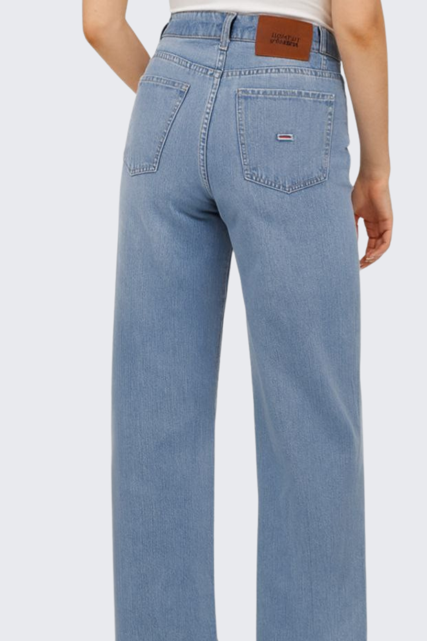 Tommy Jeans Women’s Wide-Leg Denim Light Blue/ #00106
