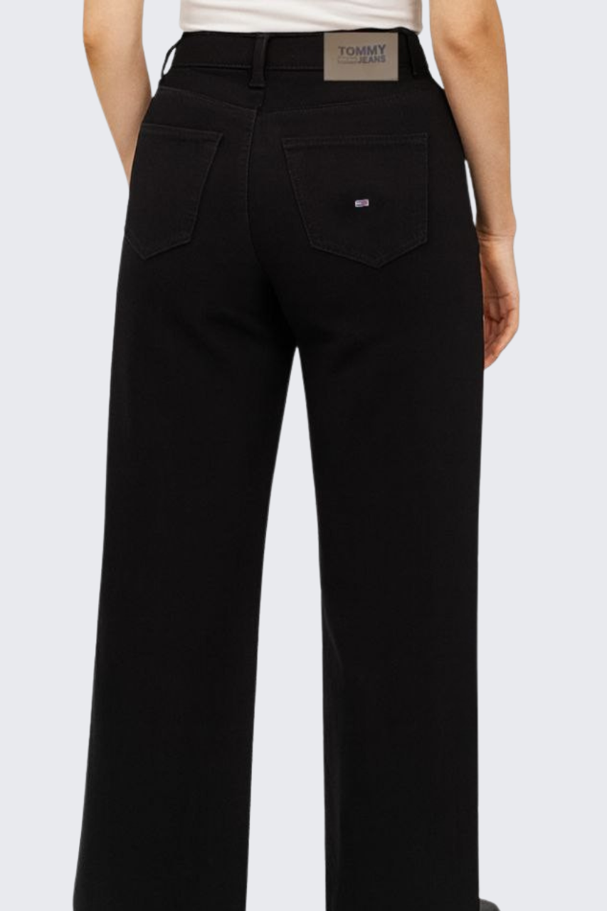 Tommy Jeans Women’s Wide-Leg Denim Black/ #00108
