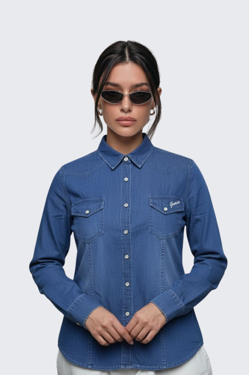 Guess Women’s Denim Shirt/ #00107