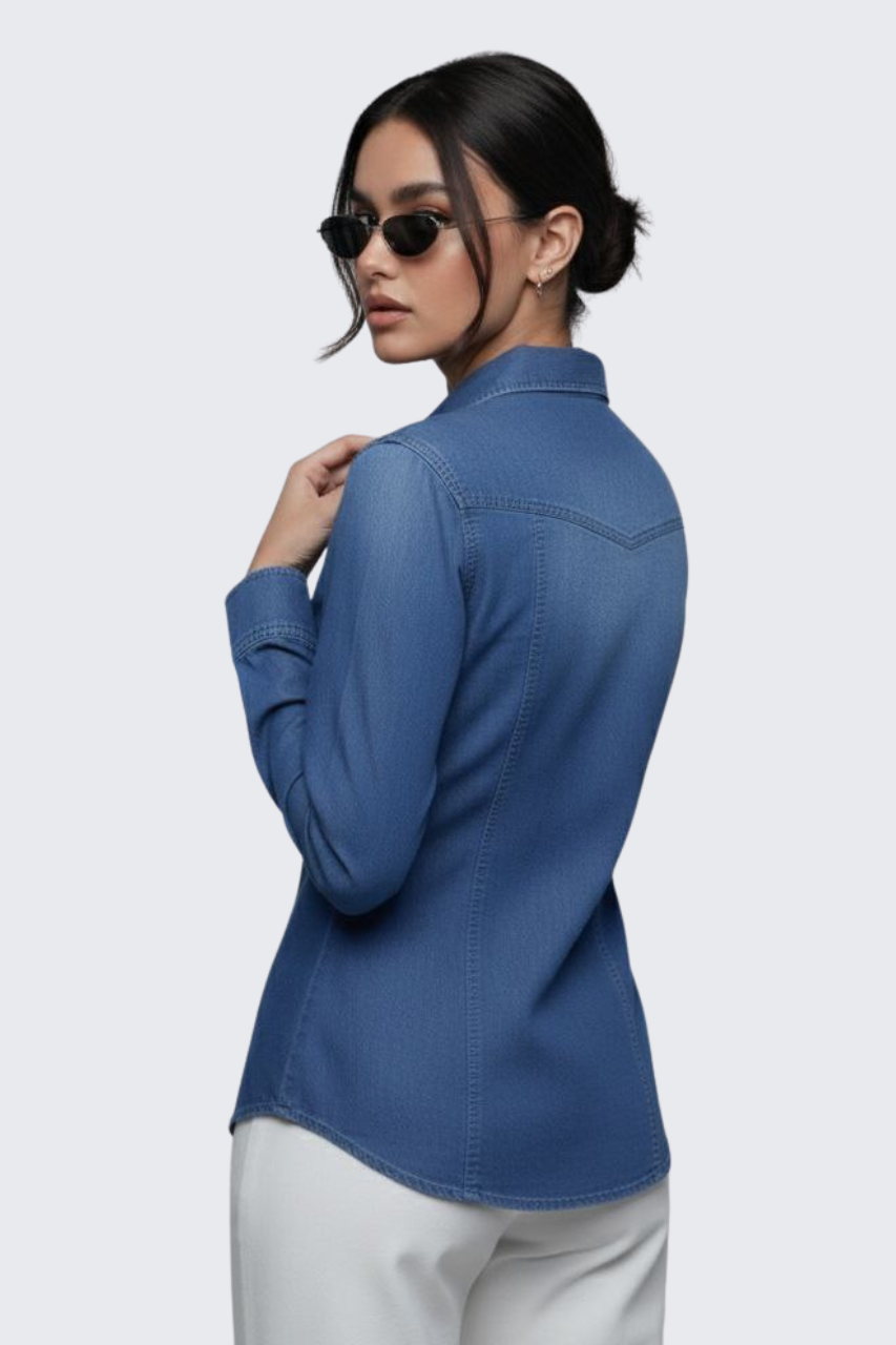 Guess Women’s Denim Shirt/ #00107