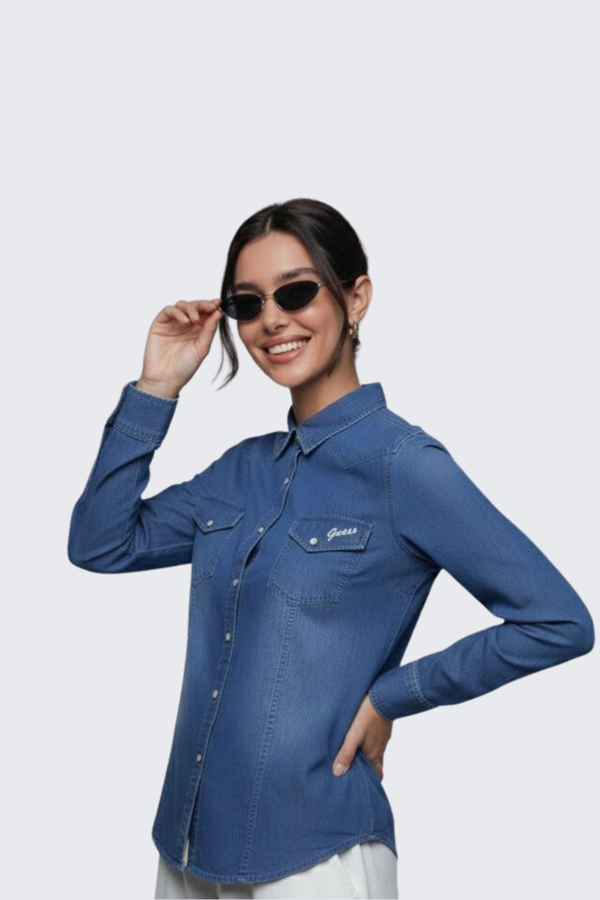 Guess Women’s Denim Shirt/ #00107