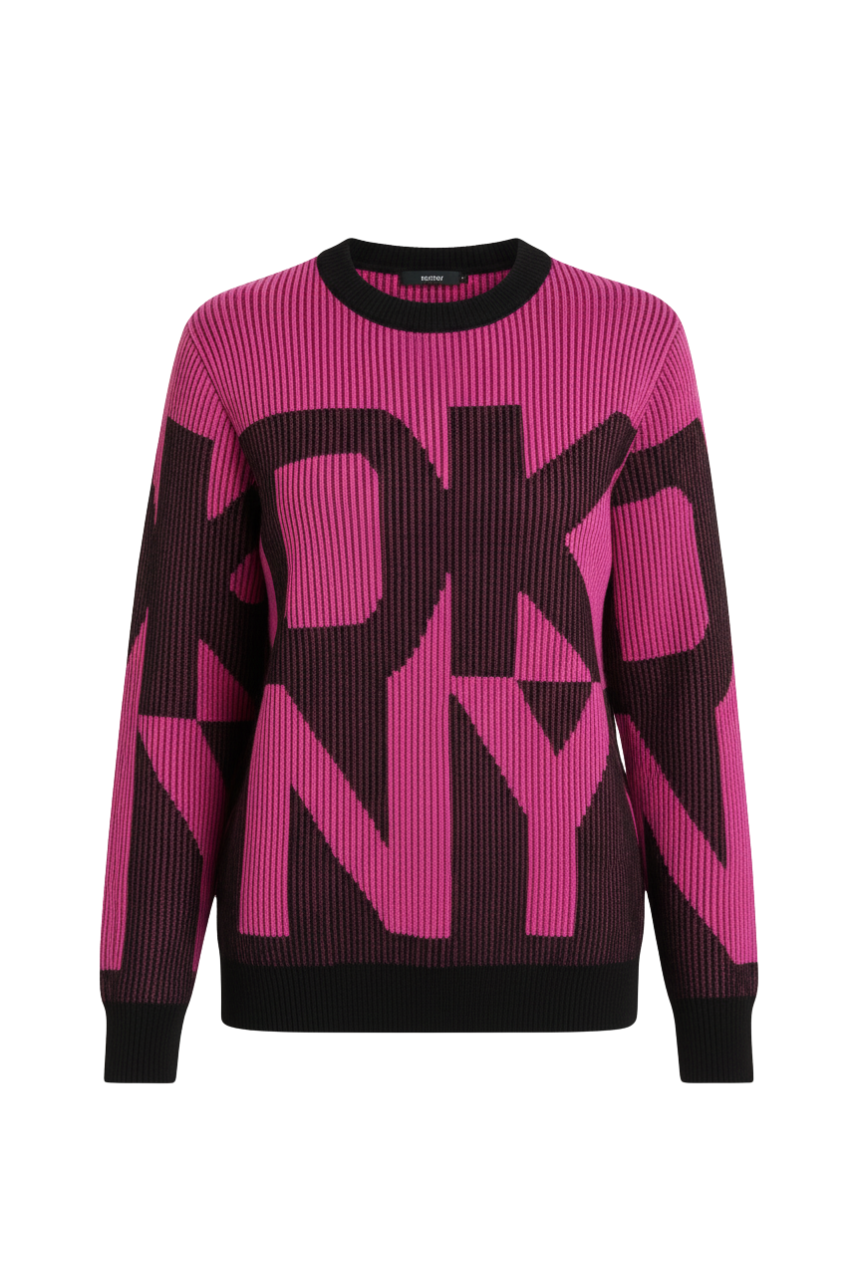 DKNY Oversized Logo Sweater/ #00116