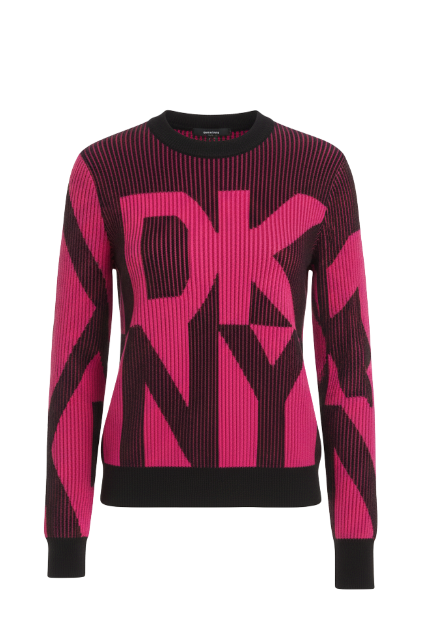 DKNY Oversized Logo Sweater/ #00116