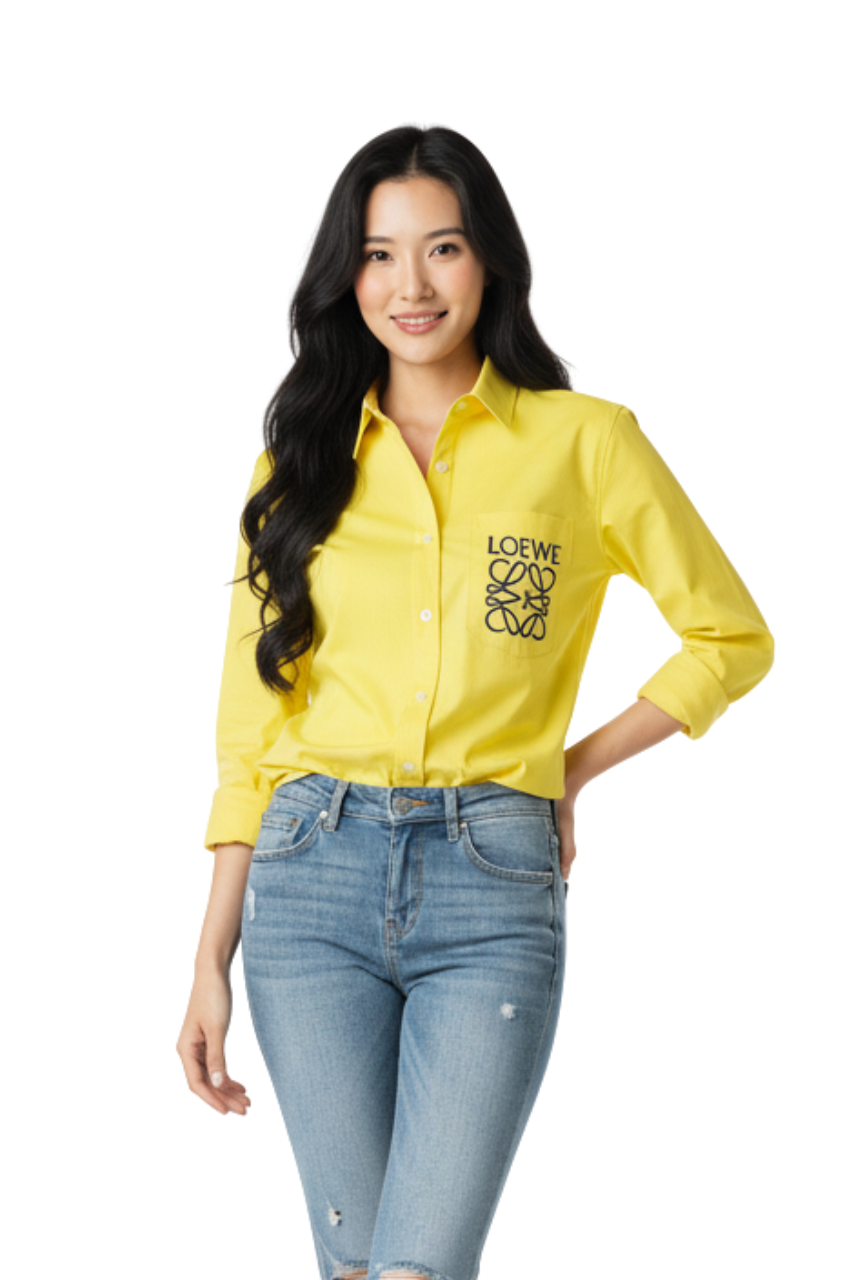 LOEWE Embroidered Shirt/ #00118