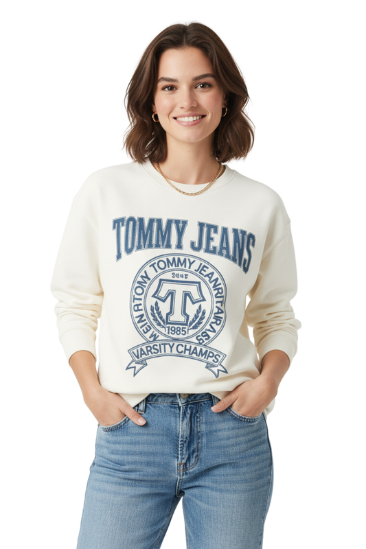 Tommy Jeans 'Varsity Champs' Sweatshirt / #00136