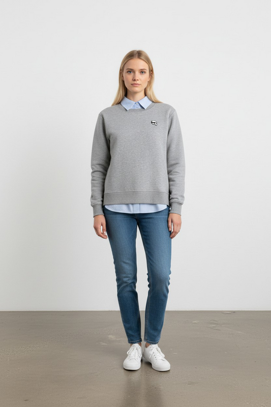 Karl Signature Layered Sweatshirt #00234