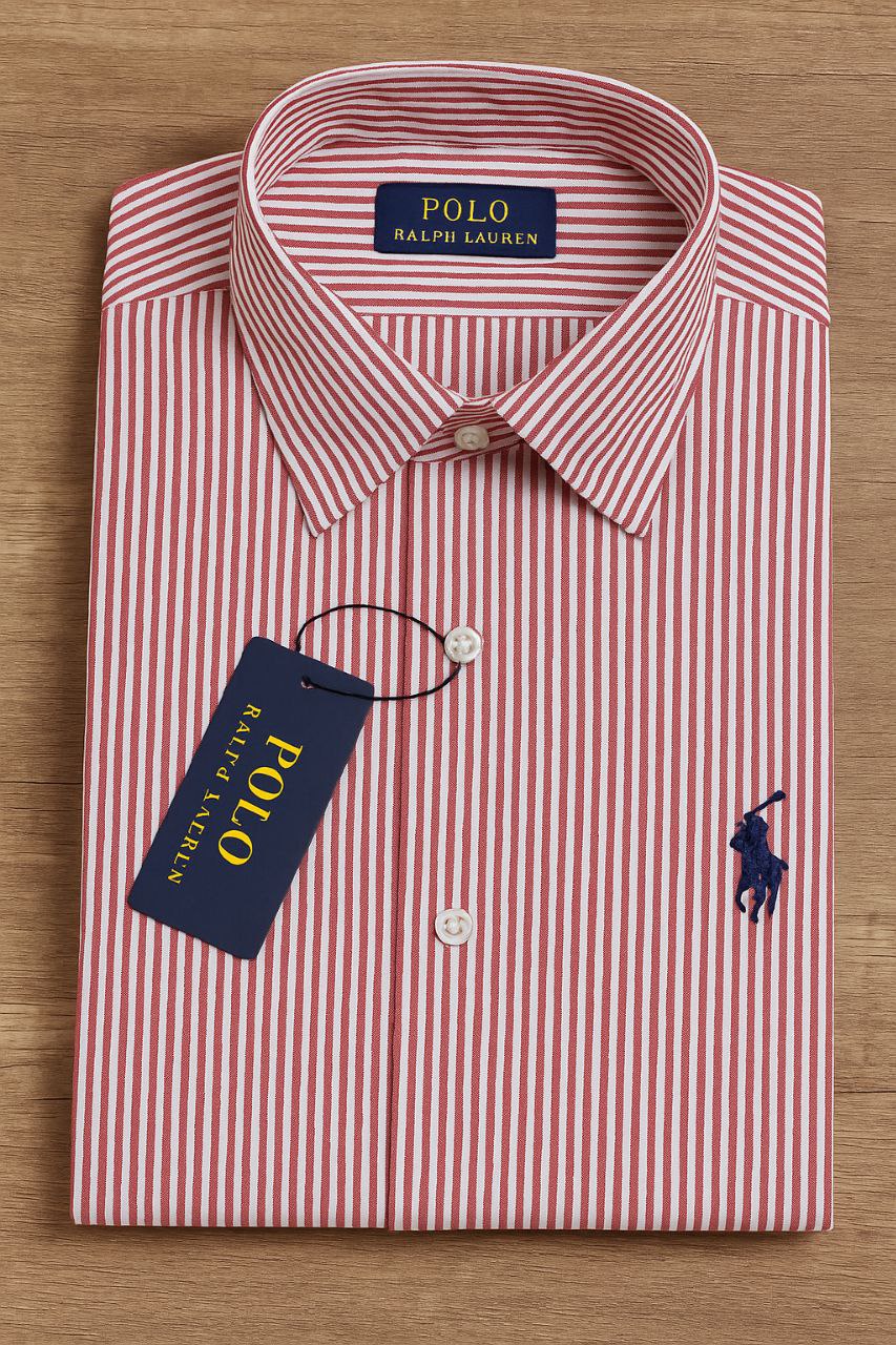Ralph Lauren Classic Fit Striped Oxford Shirt