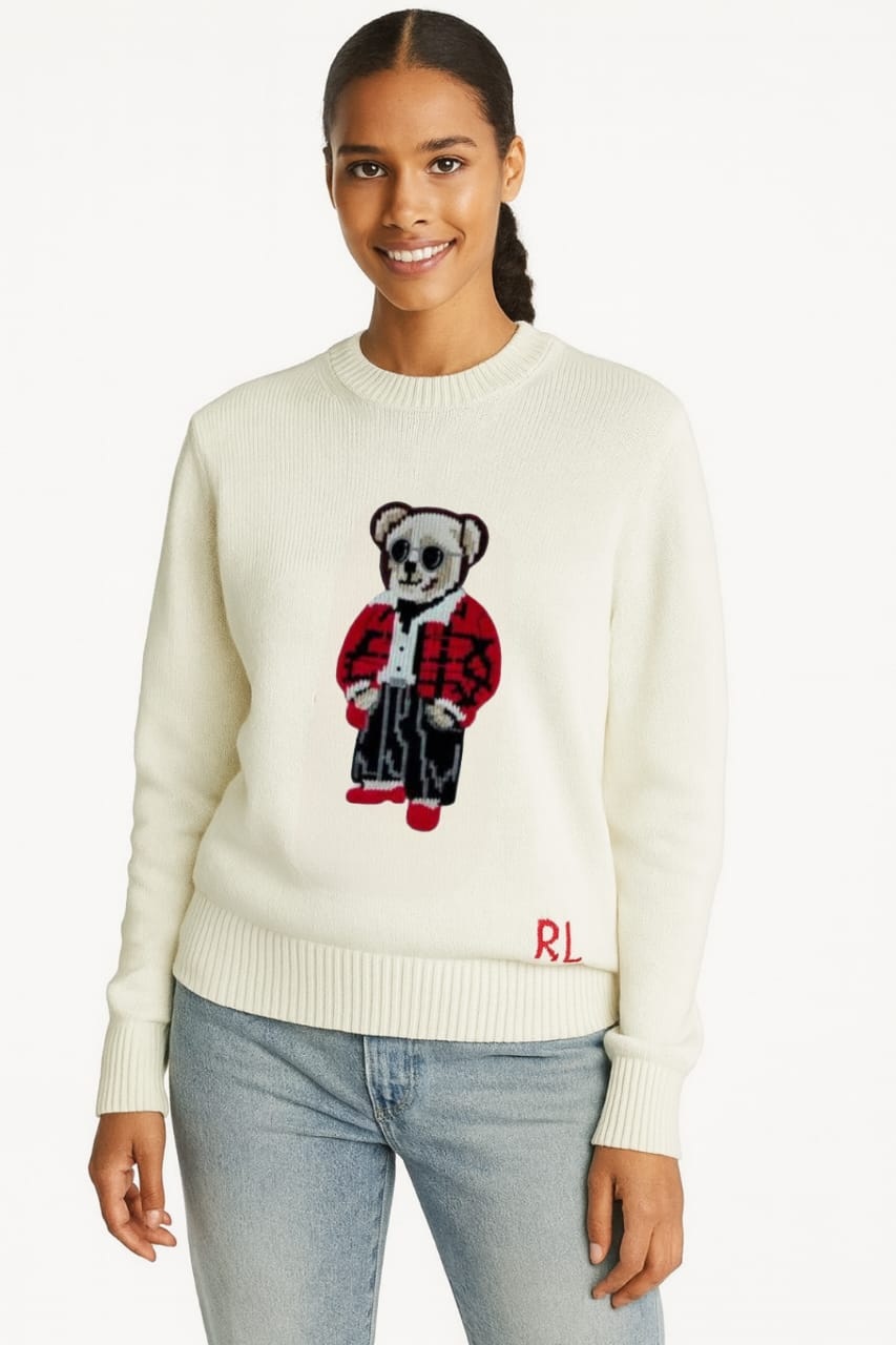 Ralph Lauren Women’s Polo Bear Sweater Collection/ #0086