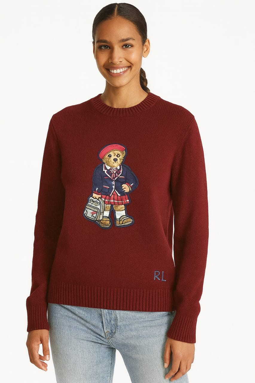 Ralph Lauren Women’s Polo Bear Sweater Collection/ #0086