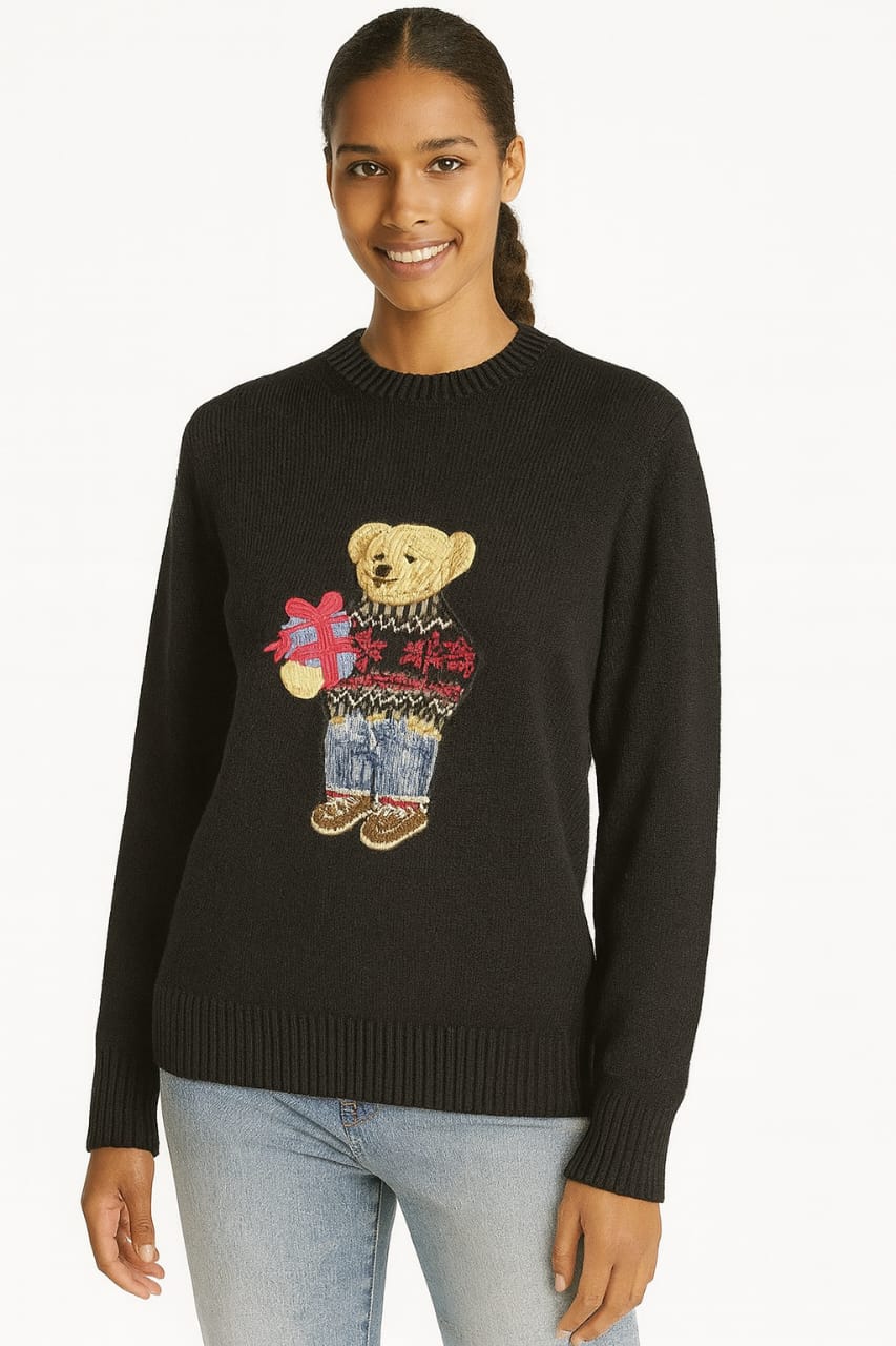 Ralph Lauren Women’s Polo Bear Sweater Collection/ #0086