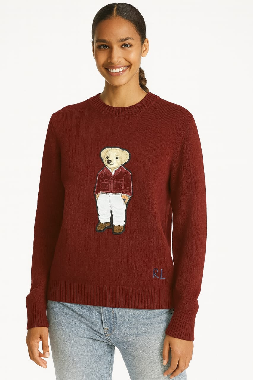 Ralph Lauren Women’s Polo Bear Sweater Collection/ #0086