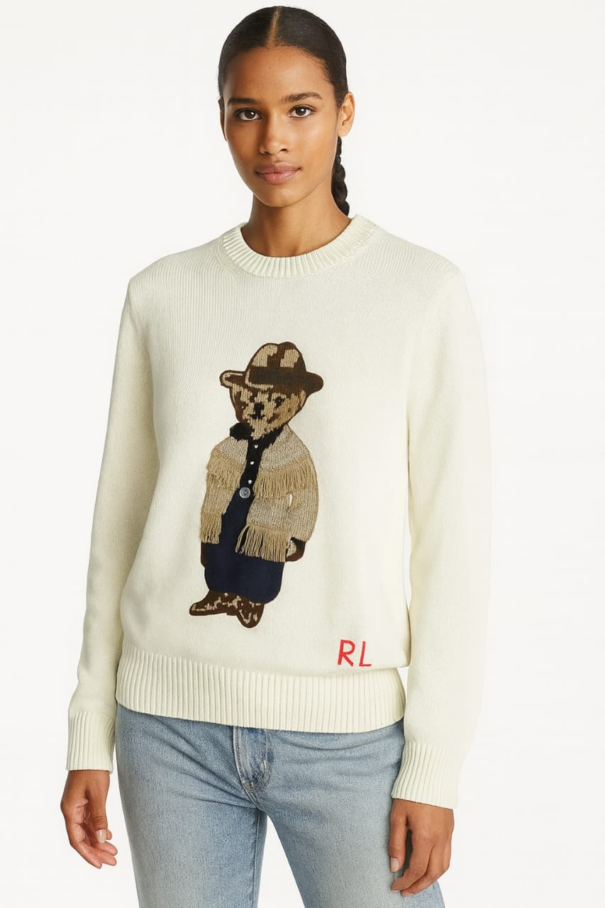 Ralph Lauren Women’s Polo Bear Sweater Collection/ #0086