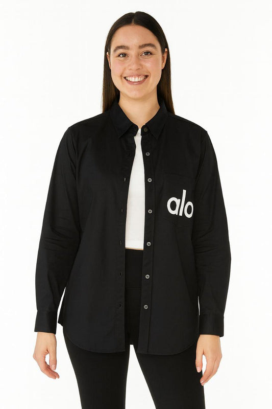Alo Yoga Oversized Chemise/ #00100