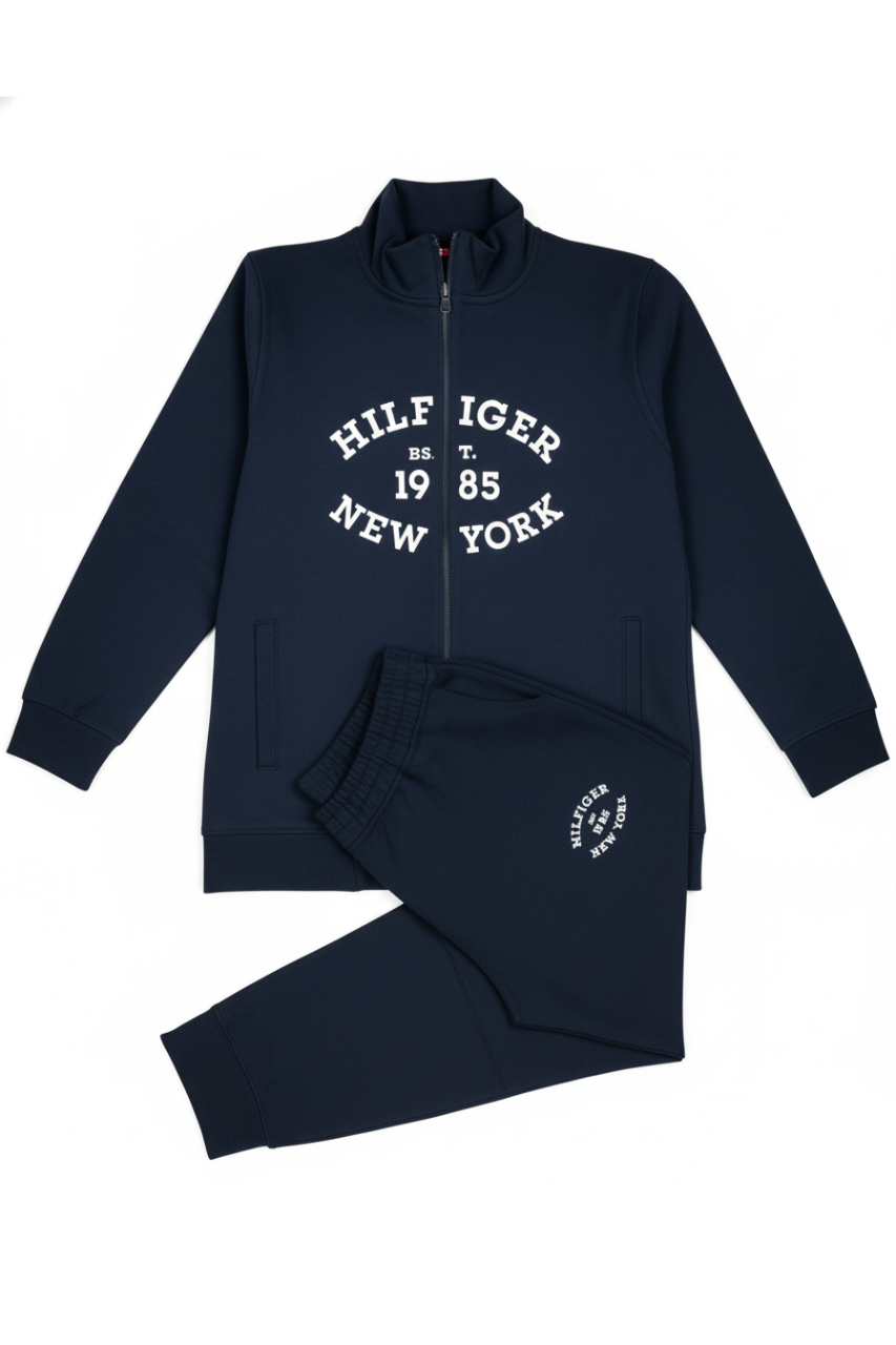 Tommy Hilfiger New York 1985 Navy Tracksuit Set / #00158