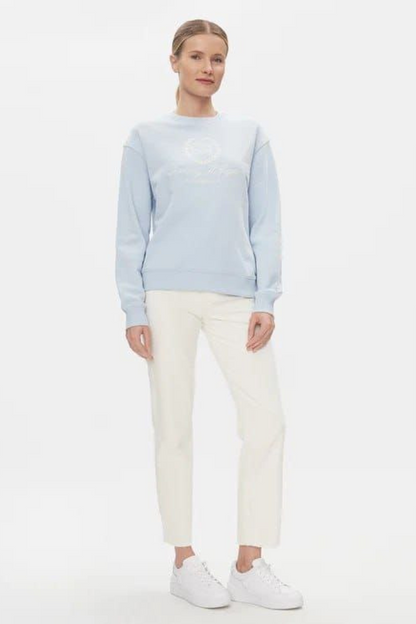 Tommy Hilfiger Crest Logo Sweatshirt/ #0074
