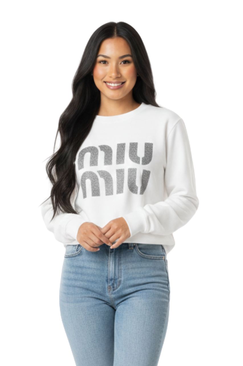 Miu Miu  Logo Sweatshirt - #00192