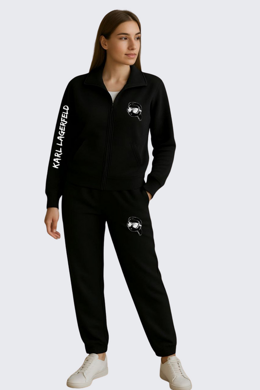 Karl Lagerfeld Women’s Icon Tracksuit Set/ #00105