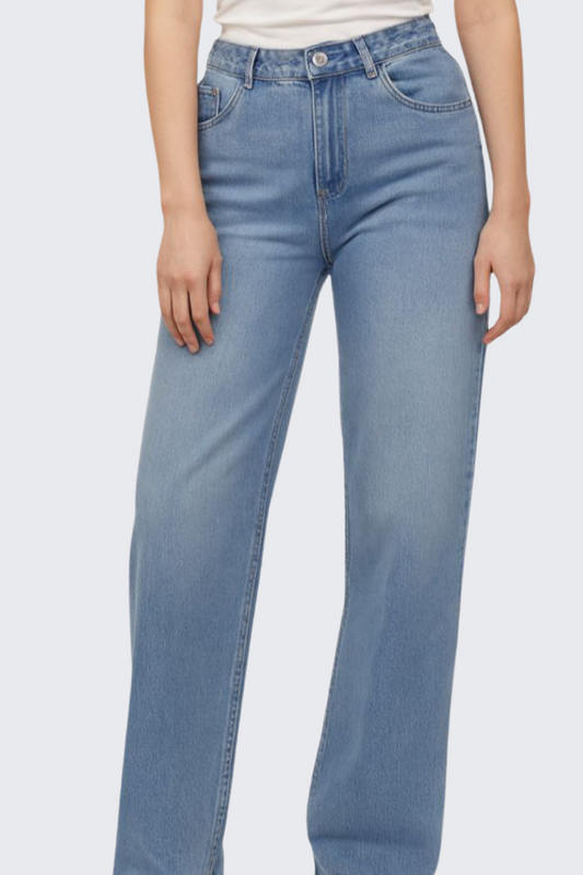 Tommy Jeans Women’s Wide-Leg Denim Light Blue/ #00106