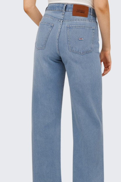 Tommy Jeans Women’s Wide-Leg Denim Light Blue/ #00106