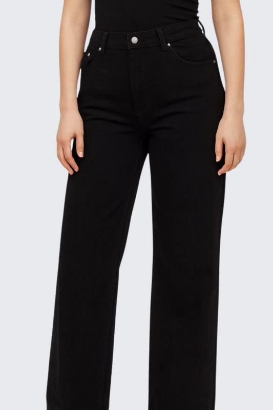 Tommy Jeans Women’s Wide-Leg Denim Black/ #00108