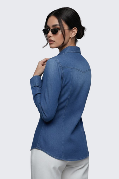 Guess Women’s Denim Shirt/ #00107