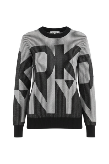 DKNY Oversized Logo Sweater/ #00116