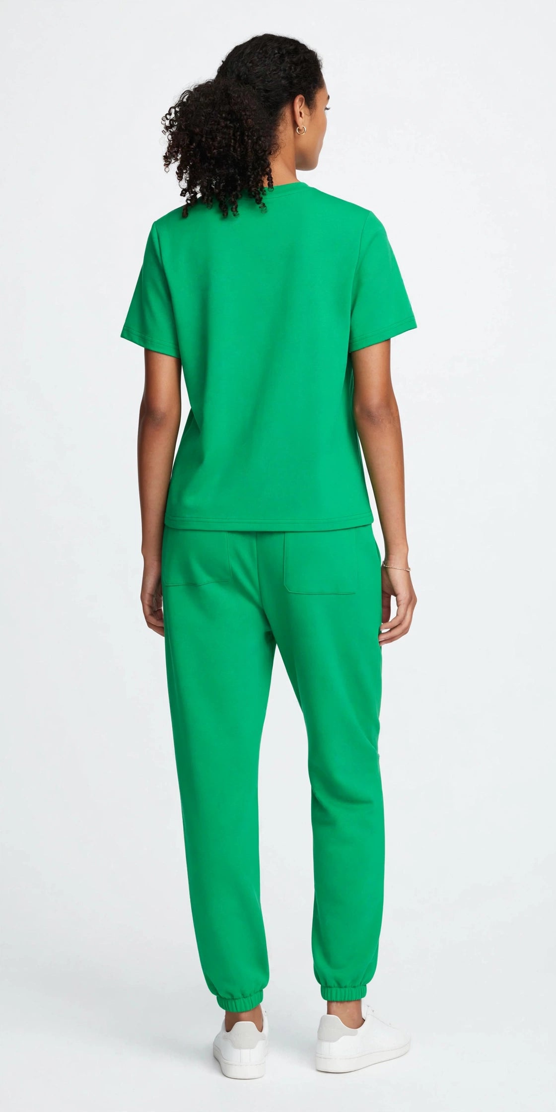 LOEWE Anagram Green T-Shirt & Jogger Pants Set - One Size #00301
