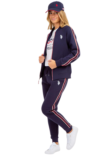 U.S. Polo Assn. Women’s Navy Full-Zip Tracksuit (/#00190)