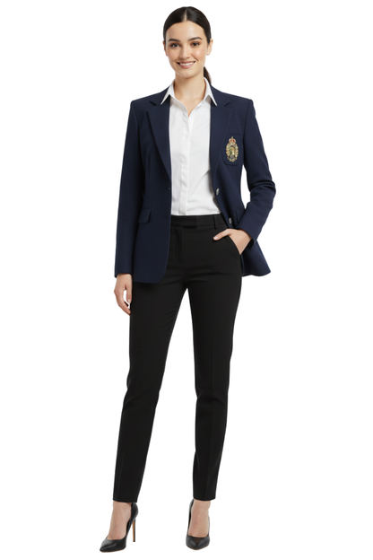 RalphLauren Winter Crest-Embroidered Blazer/ #00126