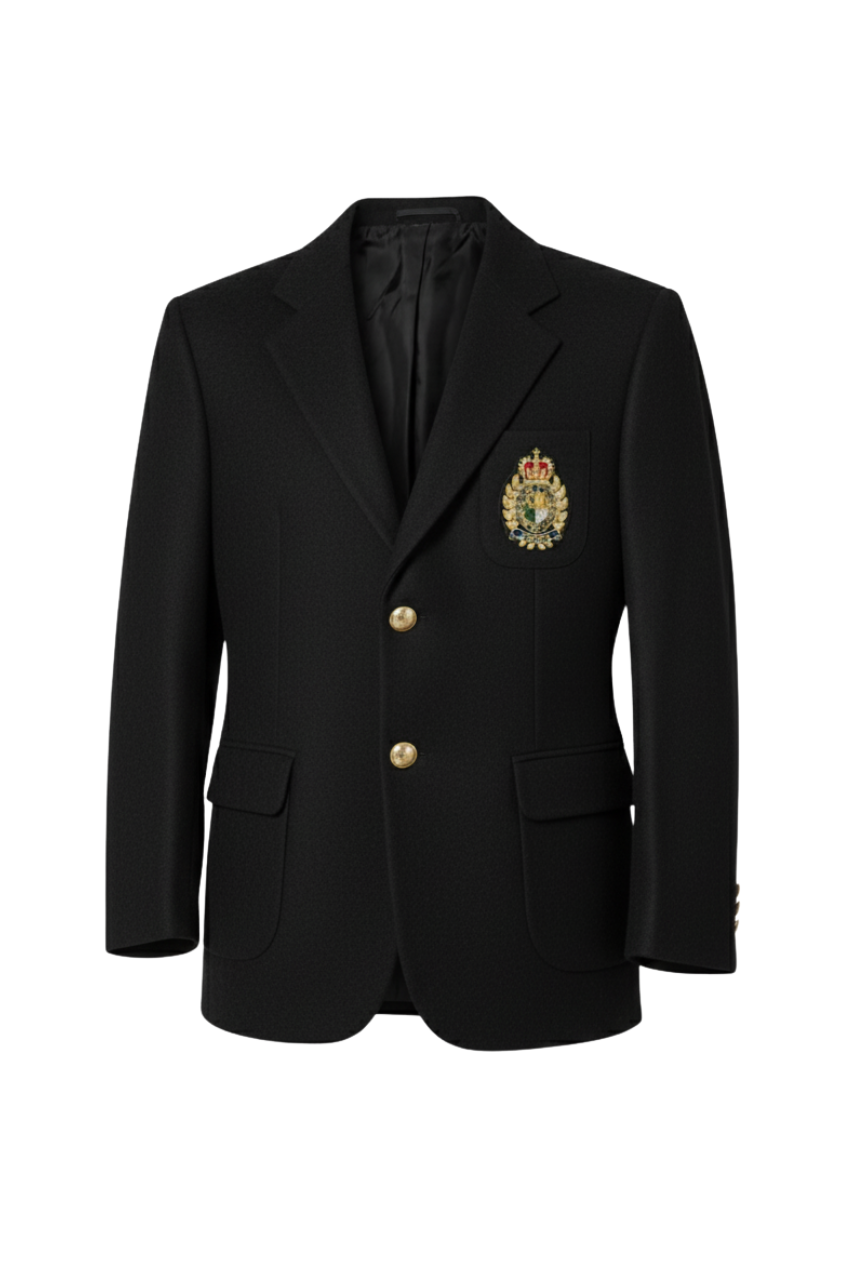RalphLauren Winter Crest-Embroidered Blazer/ #00126