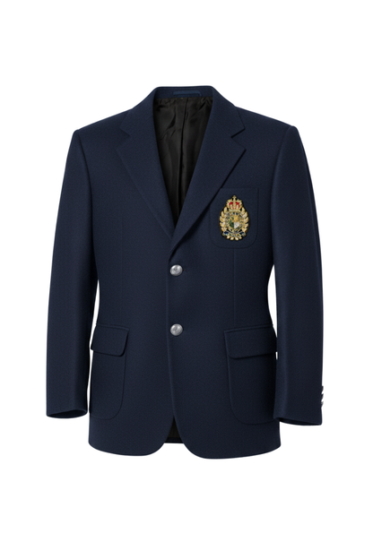 RalphLauren Winter Crest-Embroidered Blazer/ #00126