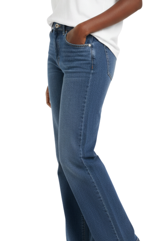 Tommy Jeans High-Waist Wide-Leg Jeans Dark Blue/ #00130