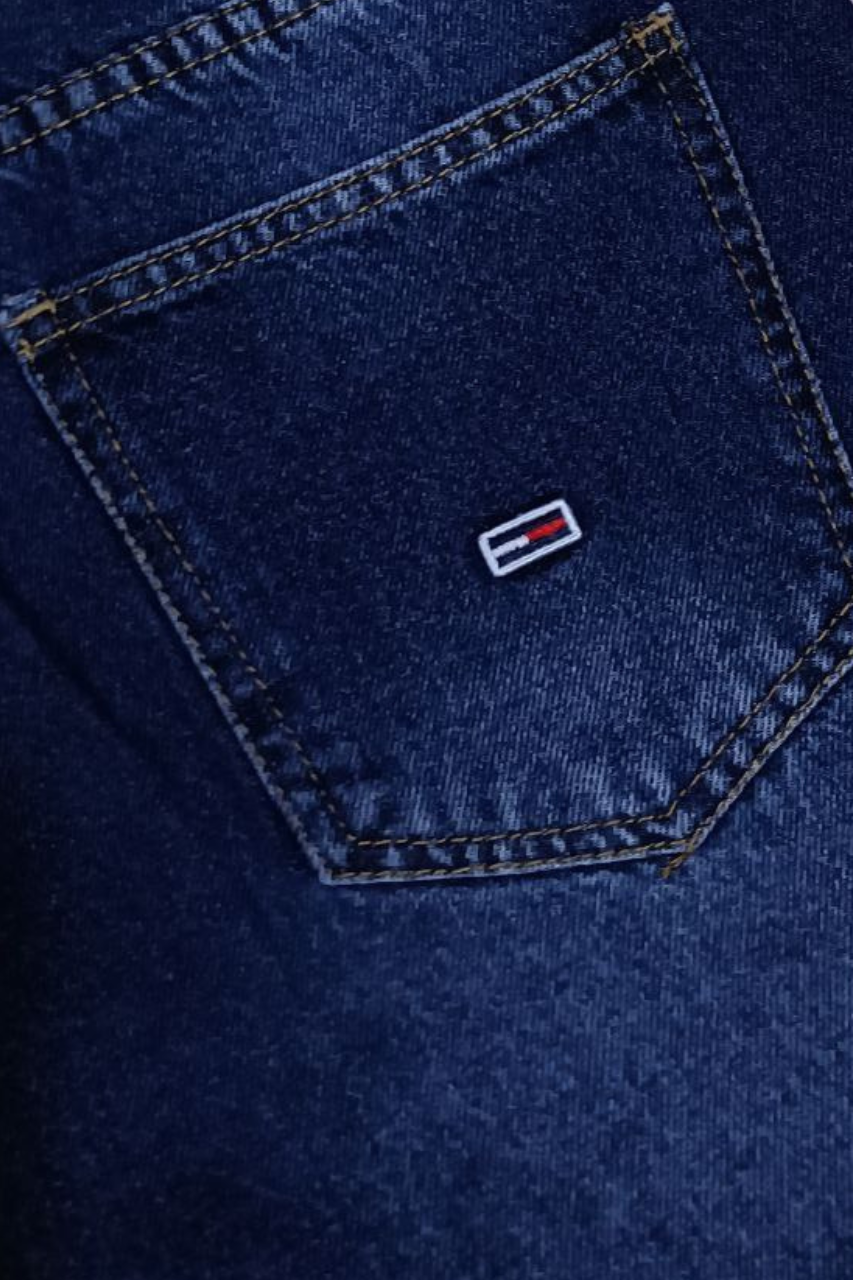 Tommy Jeans High-Waist Wide-Leg Jeans Dark Blue/ #00130