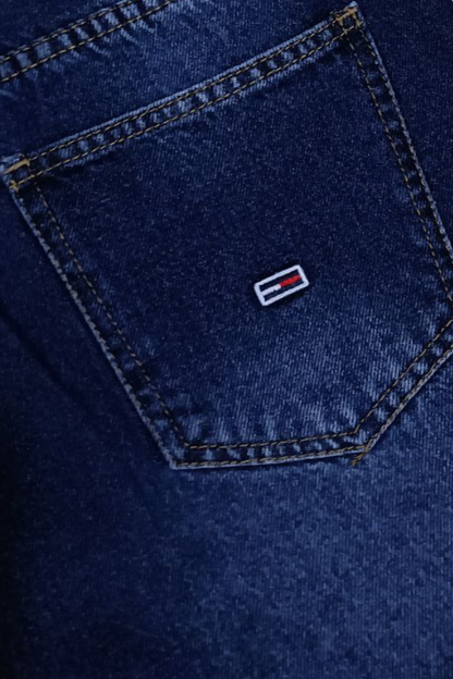 Tommy Jeans High-Waist Wide-Leg Jeans Dark Blue/ #00130