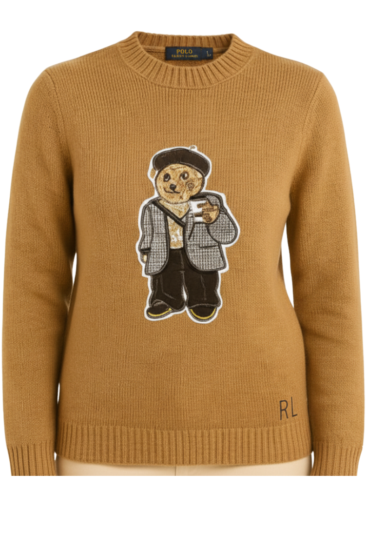 Ralph Lauren Women’s Polo Bear With Hat Sweater Collection/ #00143
