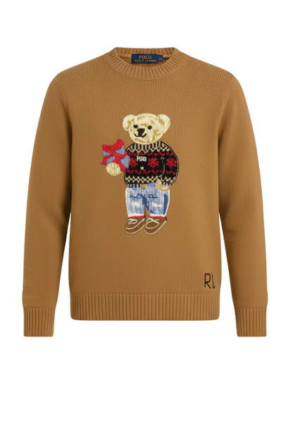 Ralph Lauren Women’s Polo Bear With Hat Sweater Collection/ #00143
