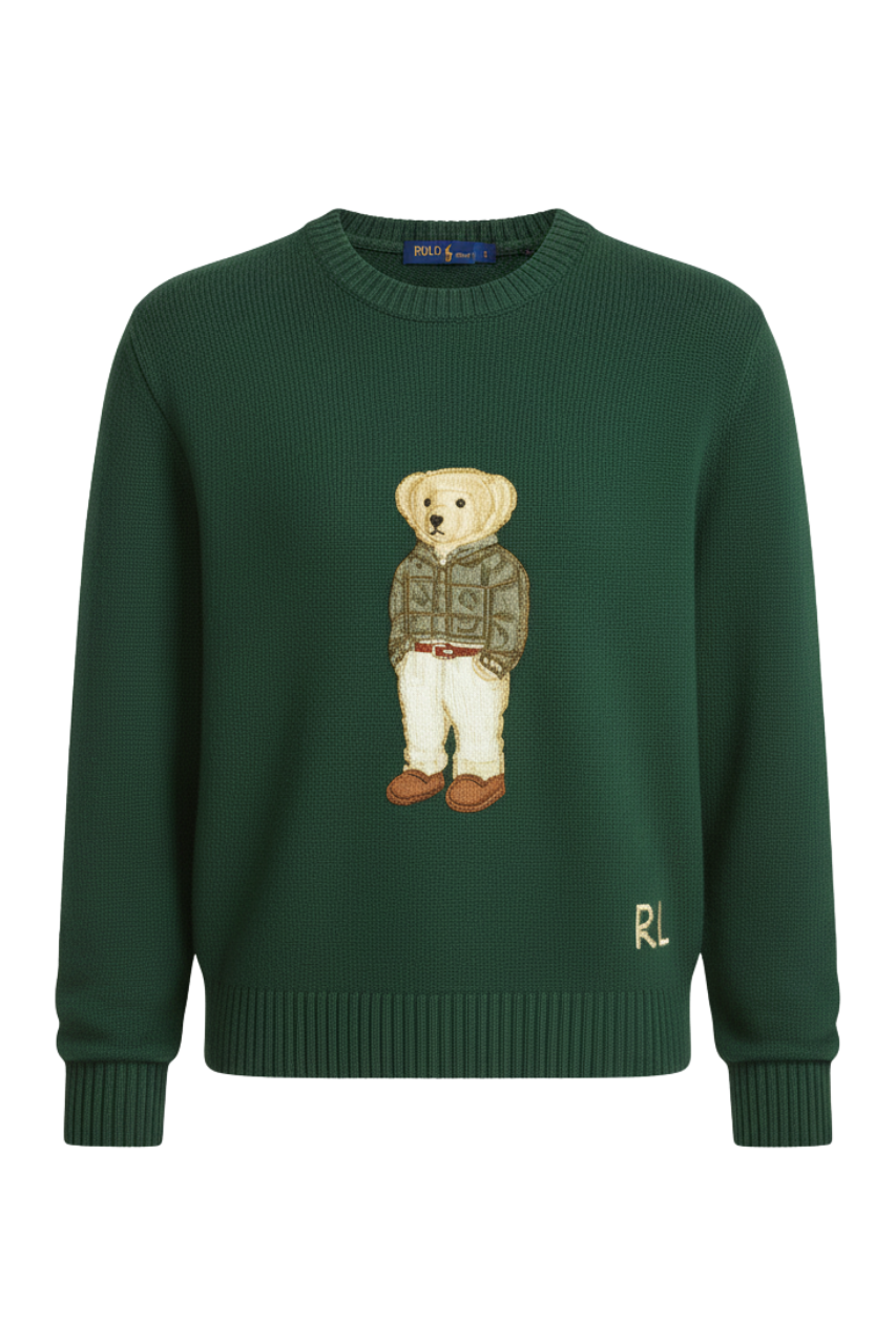 Ralph Lauren Women’s Polo Bear With Hat Sweater Collection/ #00143