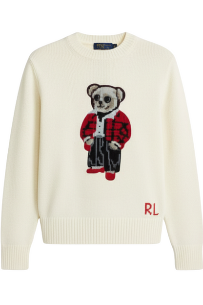 Ralph Lauren Women’s Polo Bear With Hat Sweater Collection/ #00143