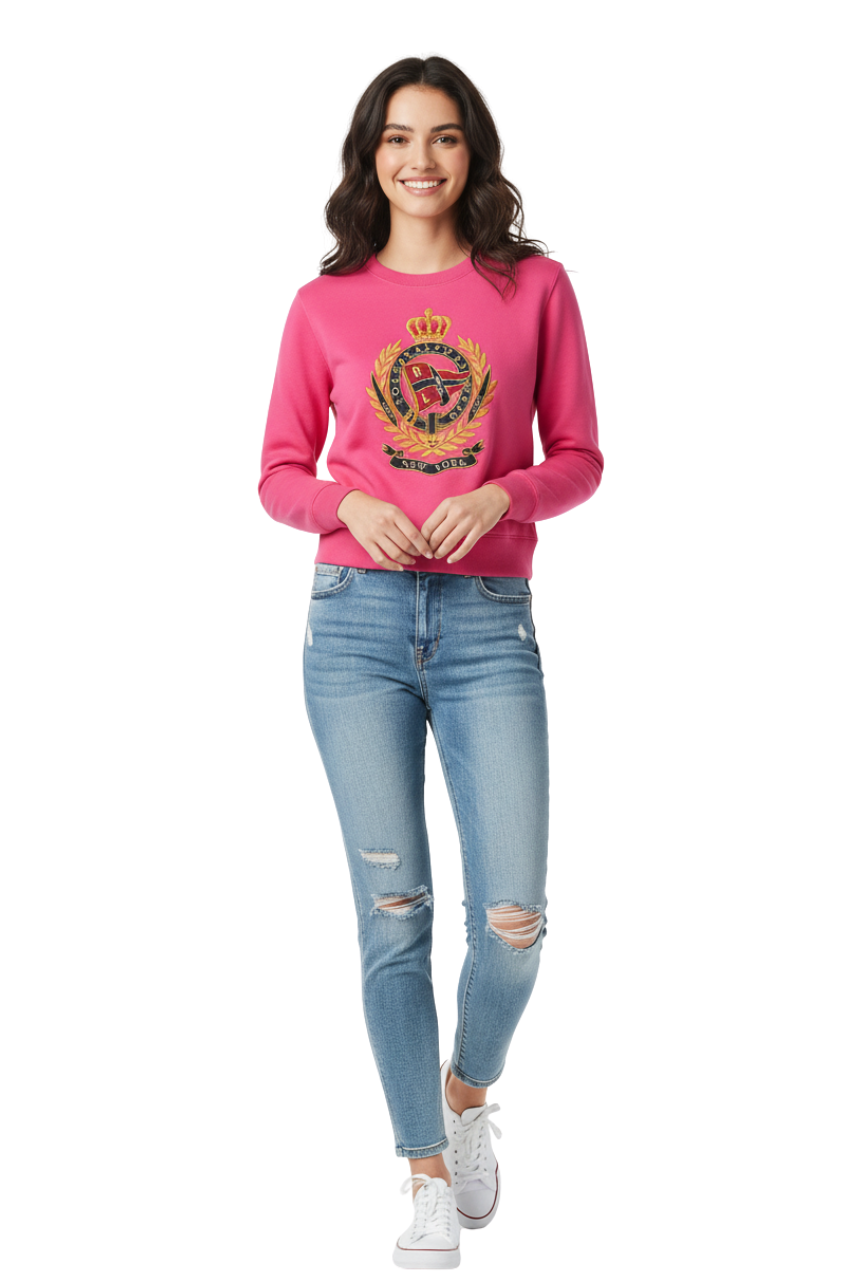 Ralph Lauren Embroidered Sweatshirt/ #00135