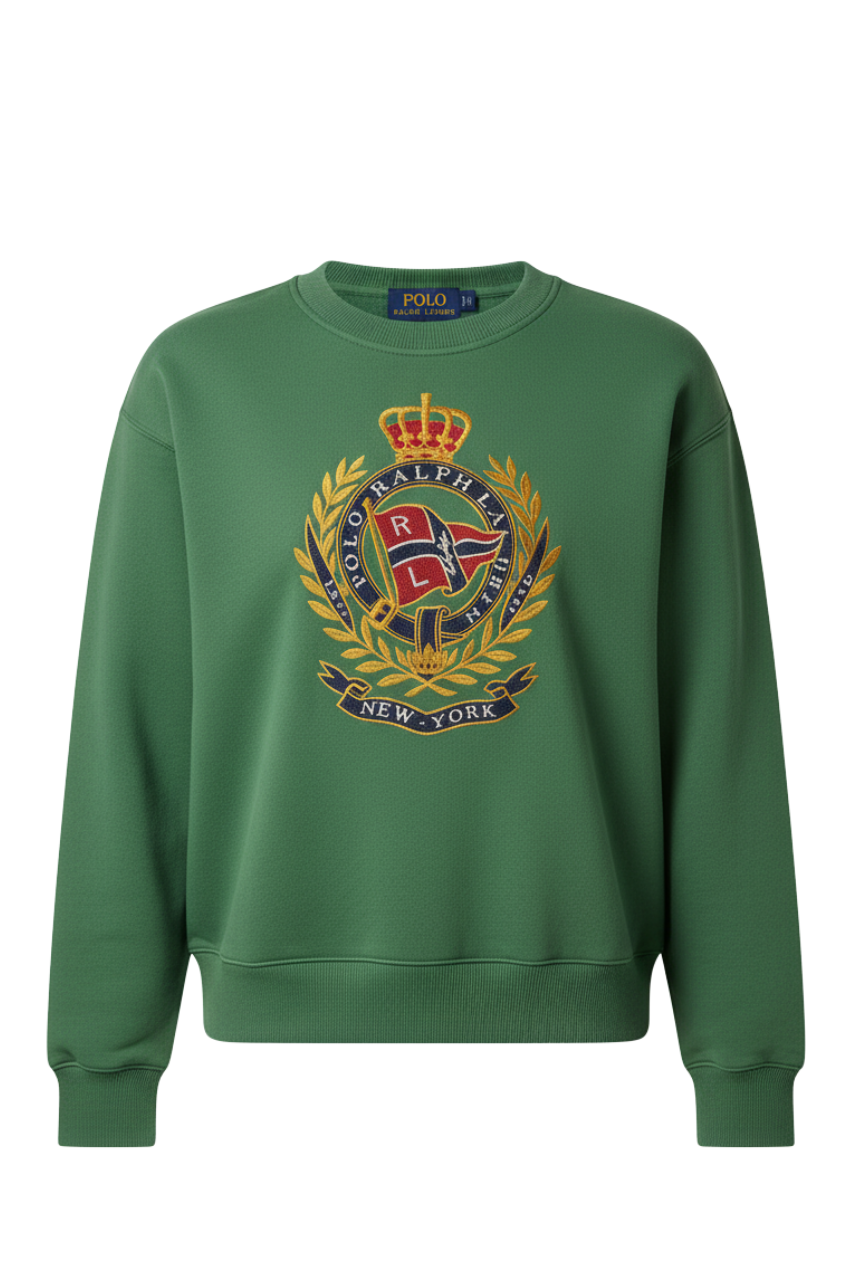 Ralph Lauren Embroidered Sweatshirt/ #00135
