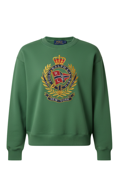 Ralph Lauren Embroidered Sweatshirt/ #00135