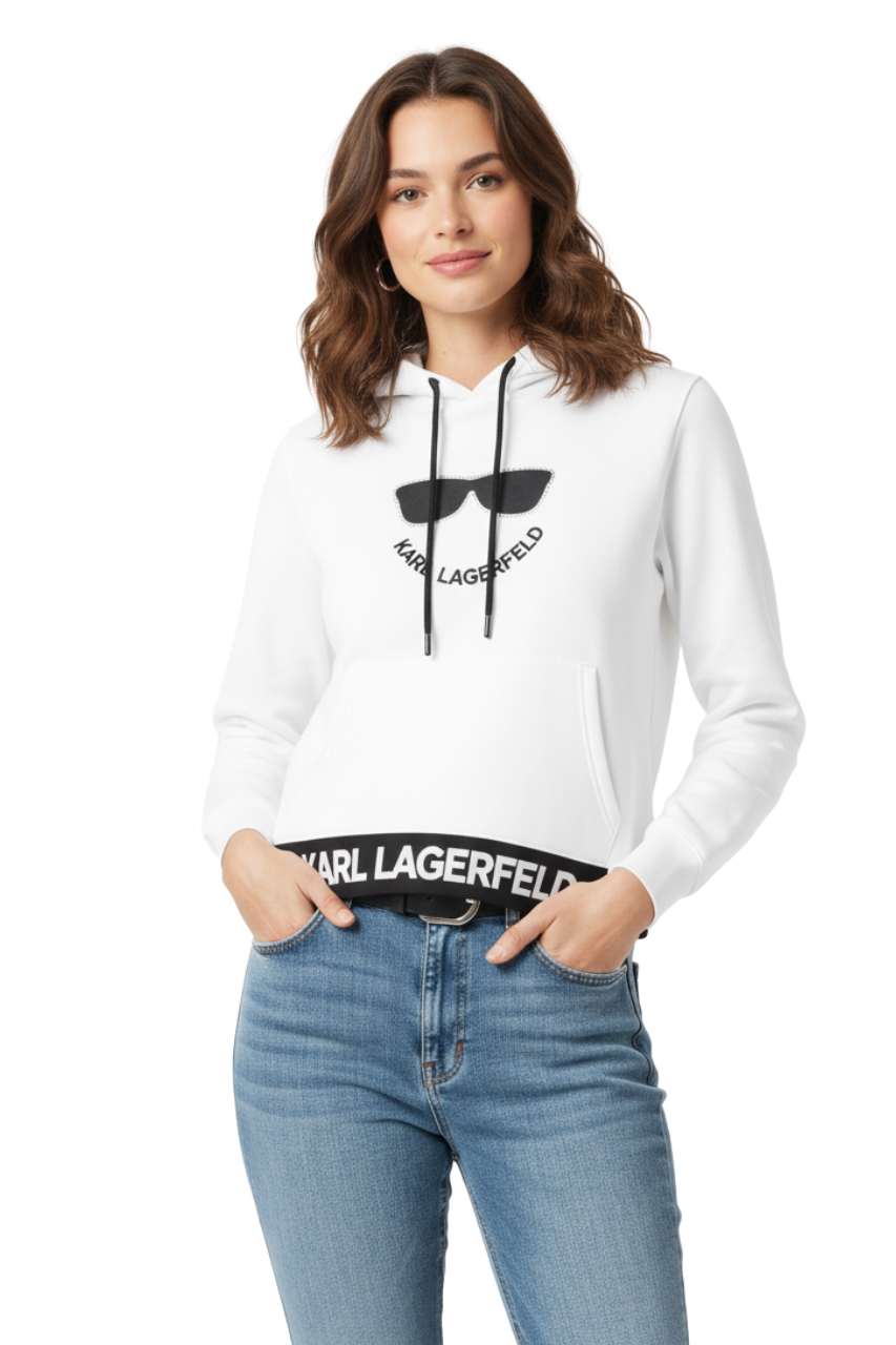 Karl Lagerfeld Sunglasses Hoodie / #00138