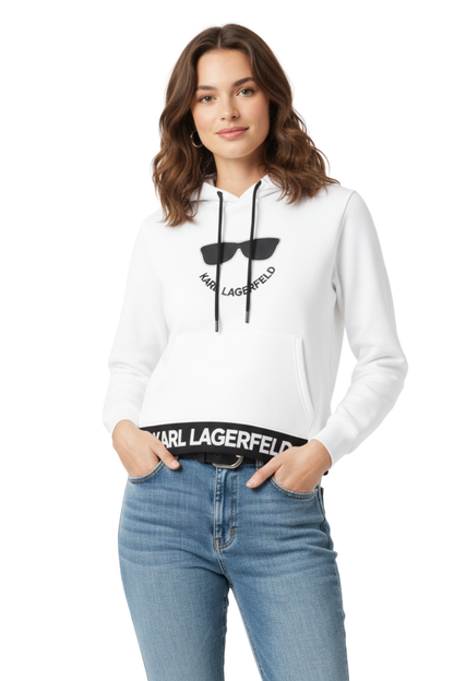 Karl Lagerfeld Sunglasses Hoodie / #00138