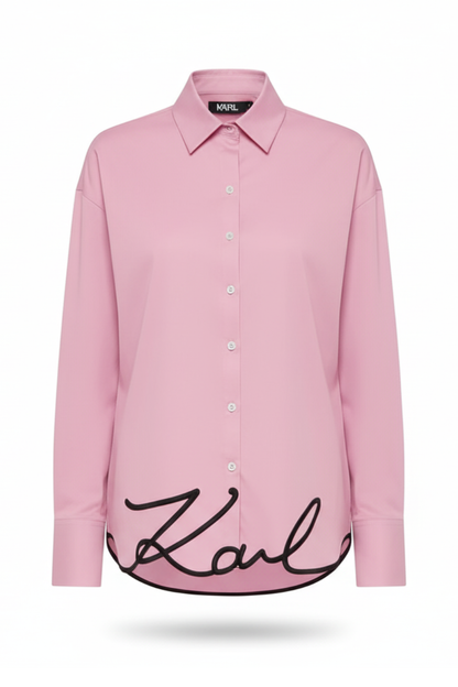 Karl Lagerfeld Signature shirt/ #00141