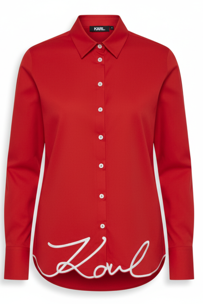 Karl Lagerfeld Signature shirt/ #00141