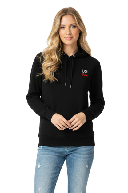 POLO USPA Signature Black Hoodie/ #00144
