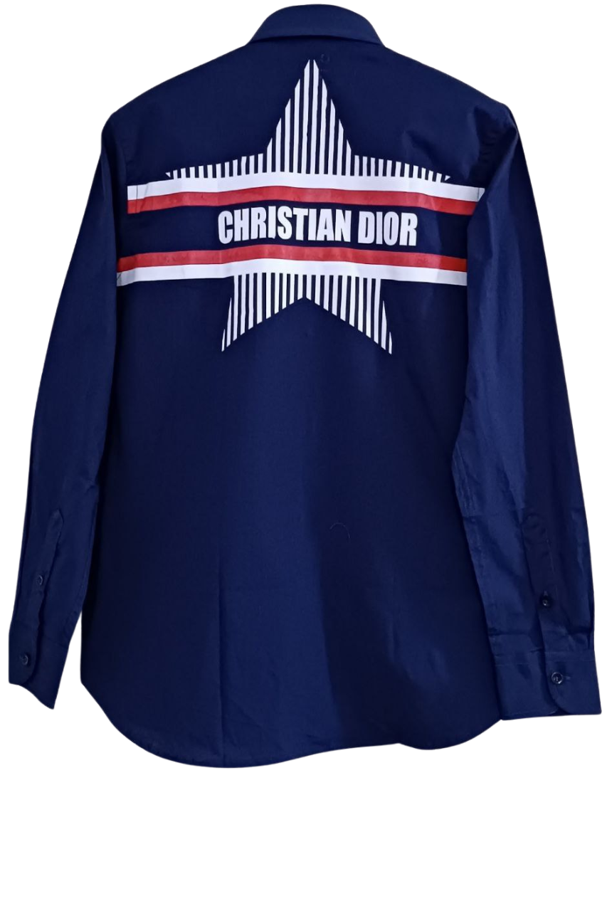 Christian Dior Cotton Shirt with Star Motif