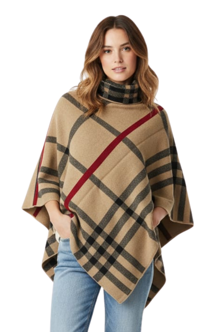 Burberry Beige Wool Shawl / #00148