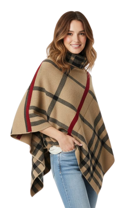 Burberry Beige Wool Shawl / #00148